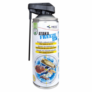 Ataka freeze Aerosool, mis mõjutab kahjureid eriti suure külmaga (umbes -50 °C)