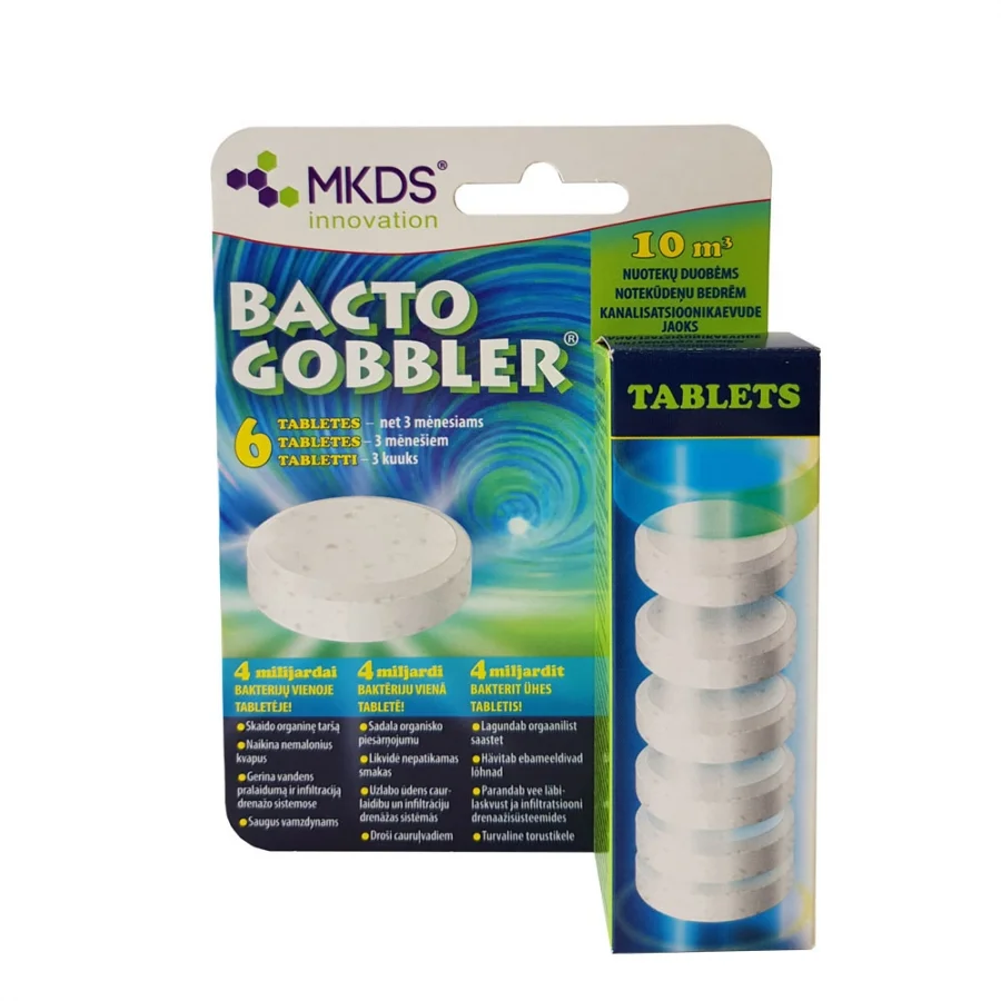 Bacto Gobbler tabletid 6 tk karbis