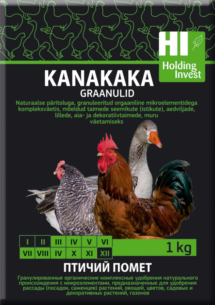 Kanakaka graanulid 1kg