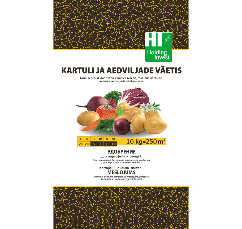 Kartuli ja aedviljade väetis 10 kg
