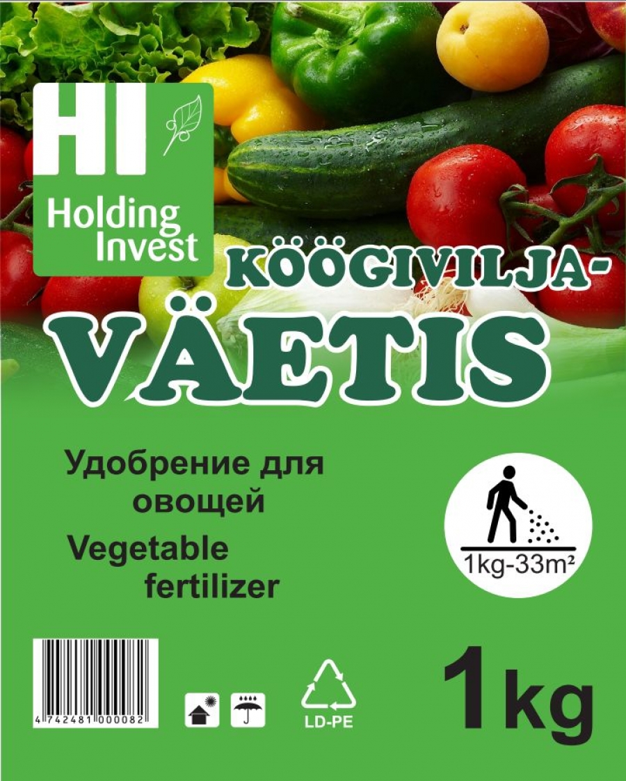 Köögiviljaväetis  1 kg