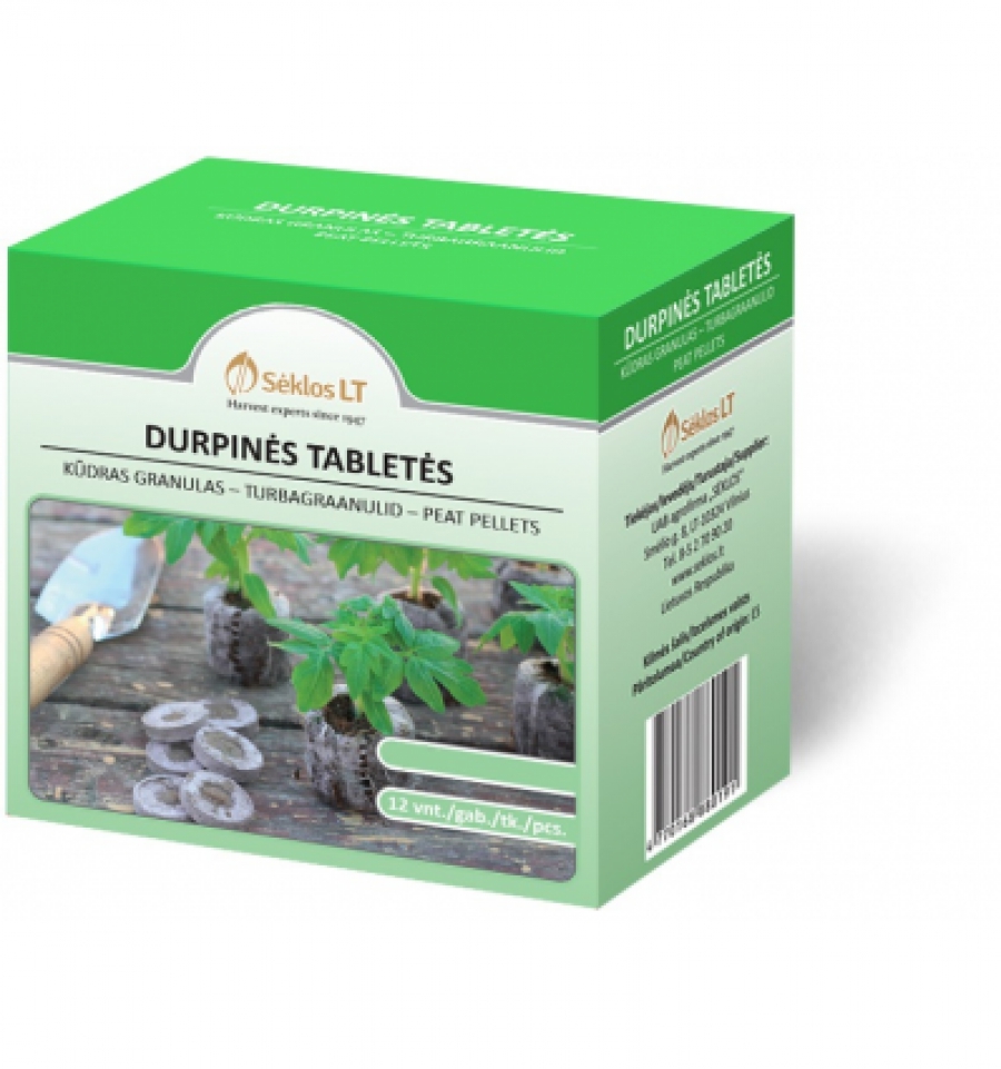 Turbatablett 44 mm/12 tk karp