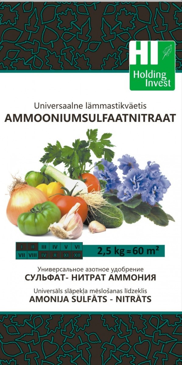 universalne lämmastikväetis ammooniumsulfaatnitraat